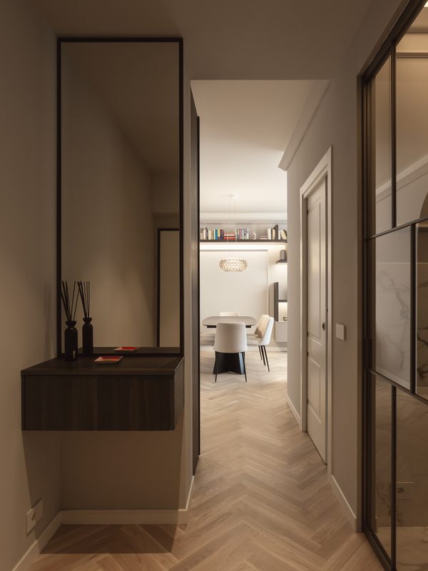 FR 1 — A tailored reinterpretation, Trilocale Milano (Zona Ovest)